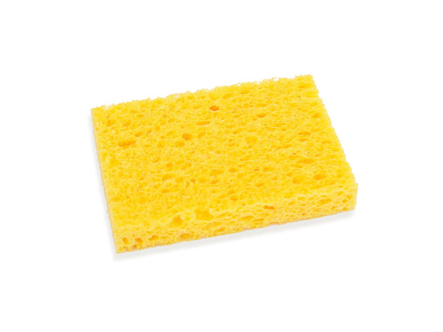 Sponge for deals soldering